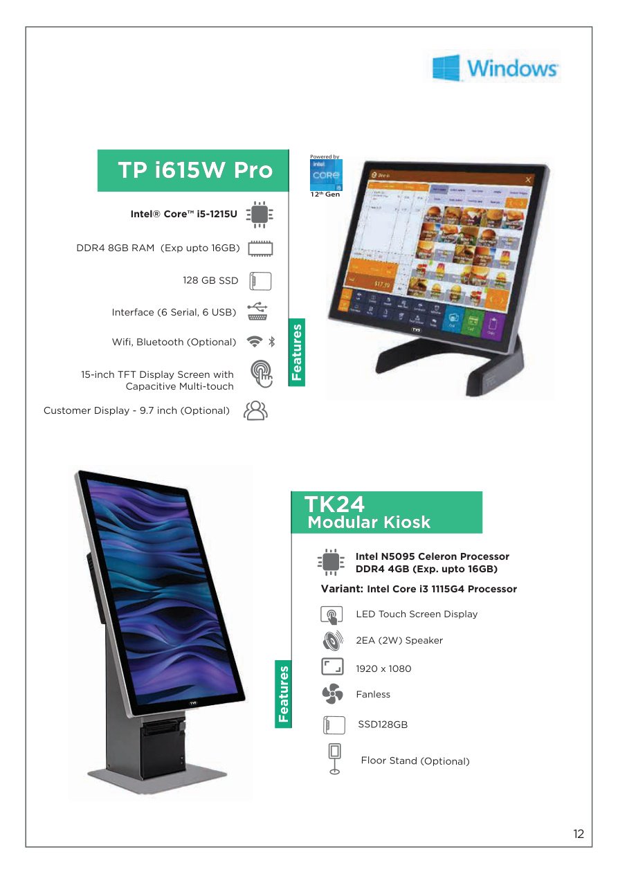 TVSE Speed 40 Plus Passbook Printer